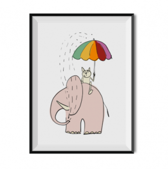 Elephant Rain Poster